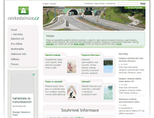 Tablet Screenshot of ceskedalnice.cz